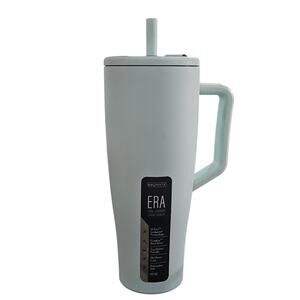 BrüMate Era 40oz insulated straw tumbler Blue Agave  Leakproof  NEW travel mug